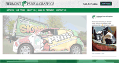 Desktop Screenshot of piedmontpress.com